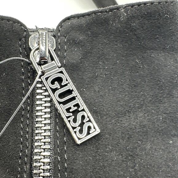 NEW Guess Dejah3 Stiletto Heel Boot in Black Fabric For Women's Size 7 1/2 - Picture 12 of 12